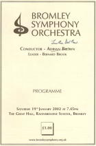 Programme Jan 2002