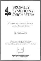 Programme Jan 2009