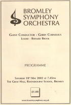 Programme May 2002