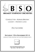 Programme November 2014