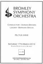 Programme Mar 2012