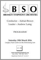 Programme Mar 2016